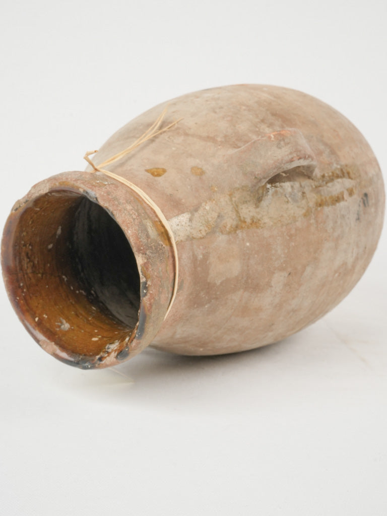 Glossy Brown Glazed Milk Jug