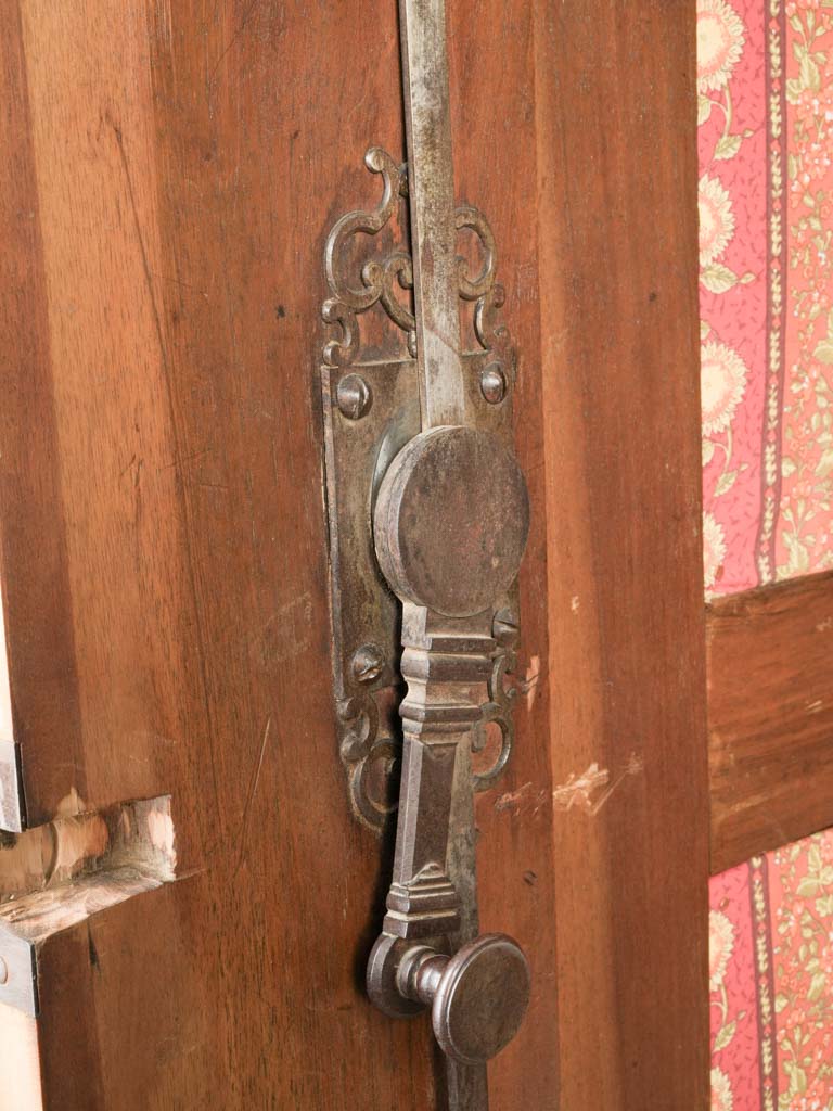 Distinctive antique French armoire