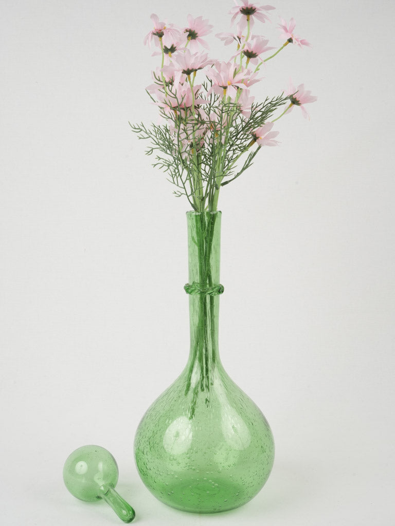 Playful French mid-century wine decanter