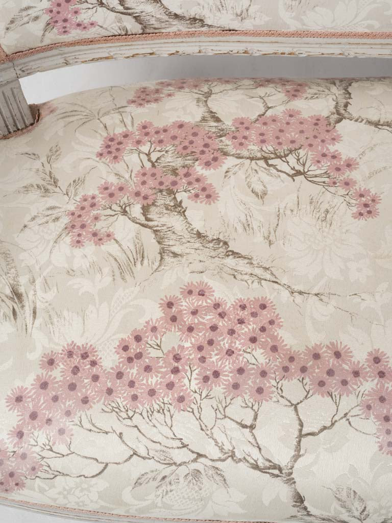 Romantic countryside French banquette