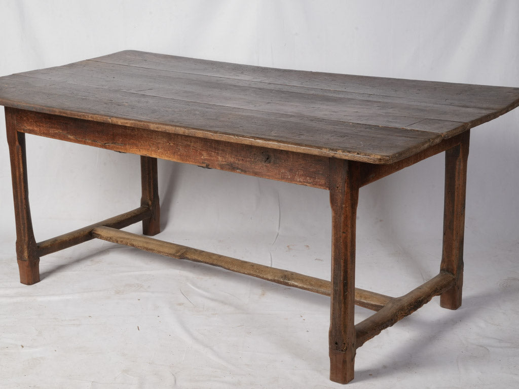 Warm patina dining table