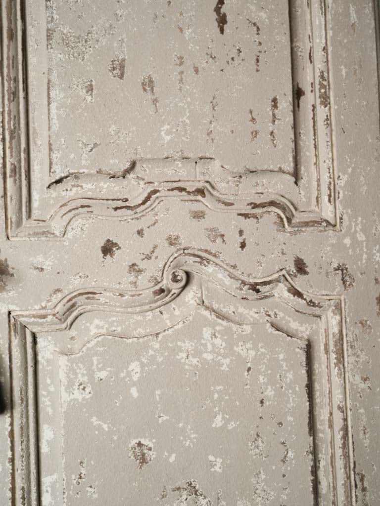 Late 19th-Century French Painted Corner Cupboard - 96¾" x 56"