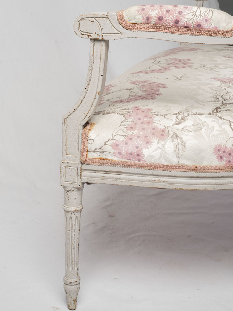 Historical elegant Louis XVI banquette