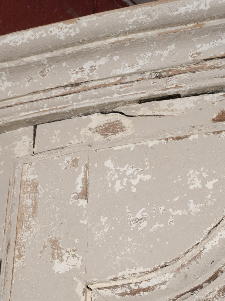Late 19th-Century French Painted Corner Cupboard - 96¾" x 56"
