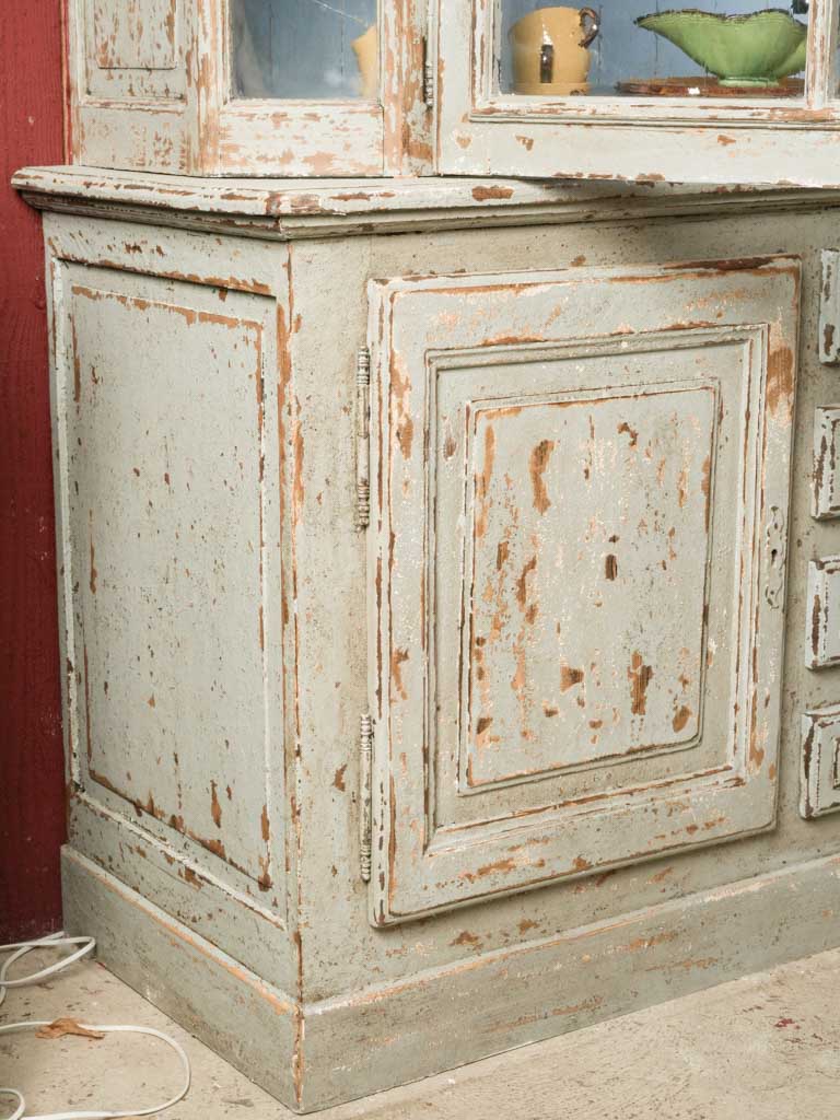 Elegant sky blue interior cupboard