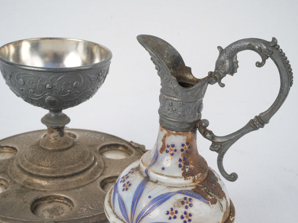 Enchanting Napoleon III Liqueur Service