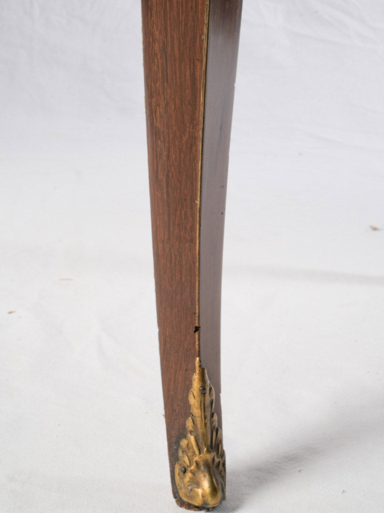 Stylish brass ring pulls commode