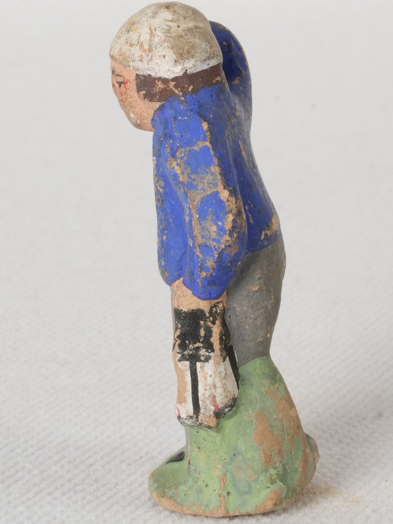 Authentic blue-jacketed Santon