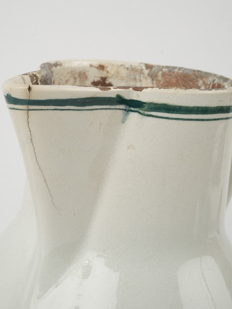 Traditional French rustic vinegar urn