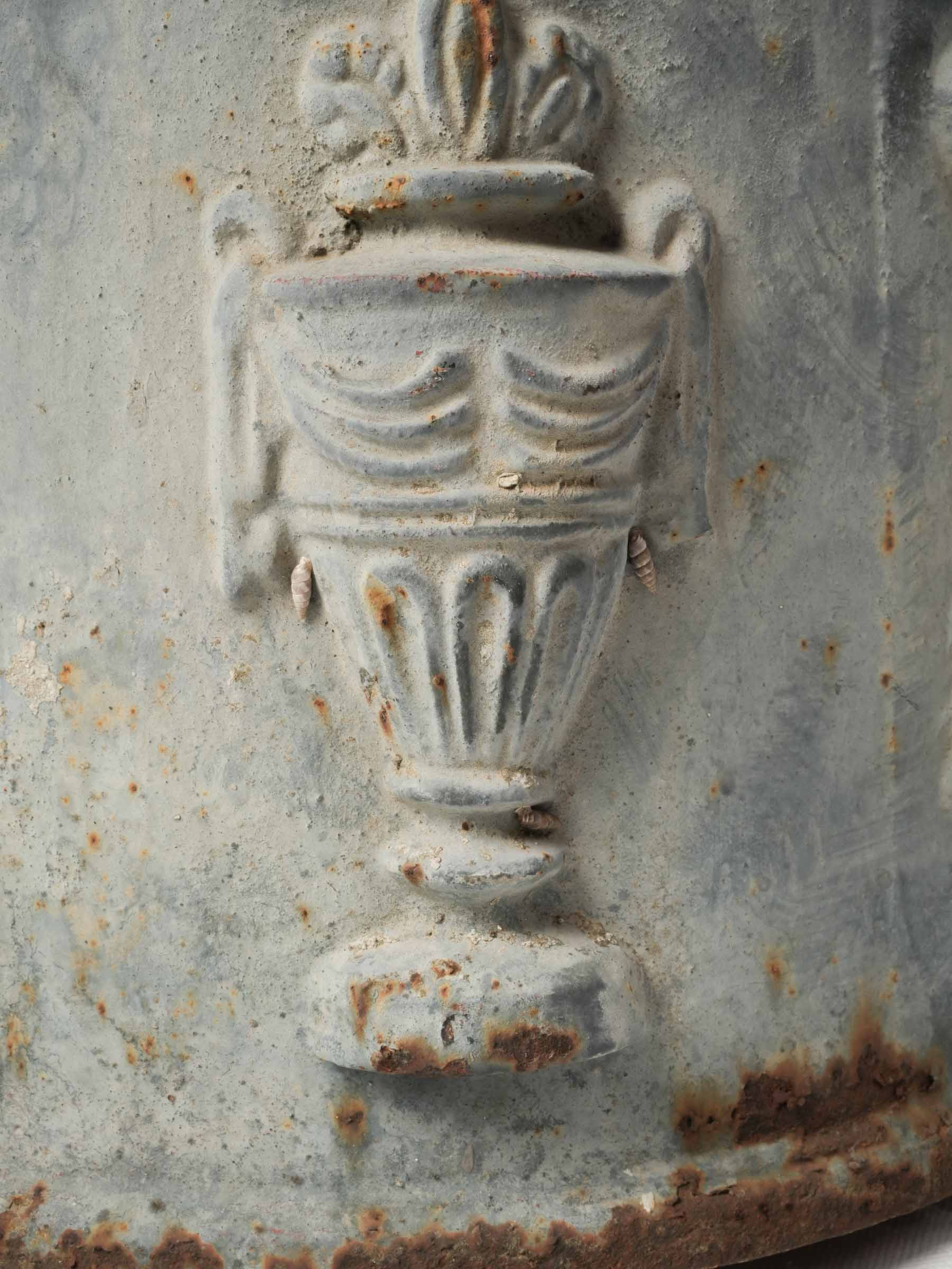 Neoclassical Cast Iron Planter, 20th Century - 10¼" x 14½"