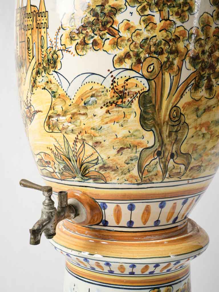 Eye-catching ceramic water display