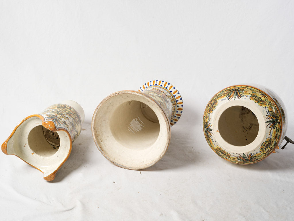 Ocher-tinted filtration system