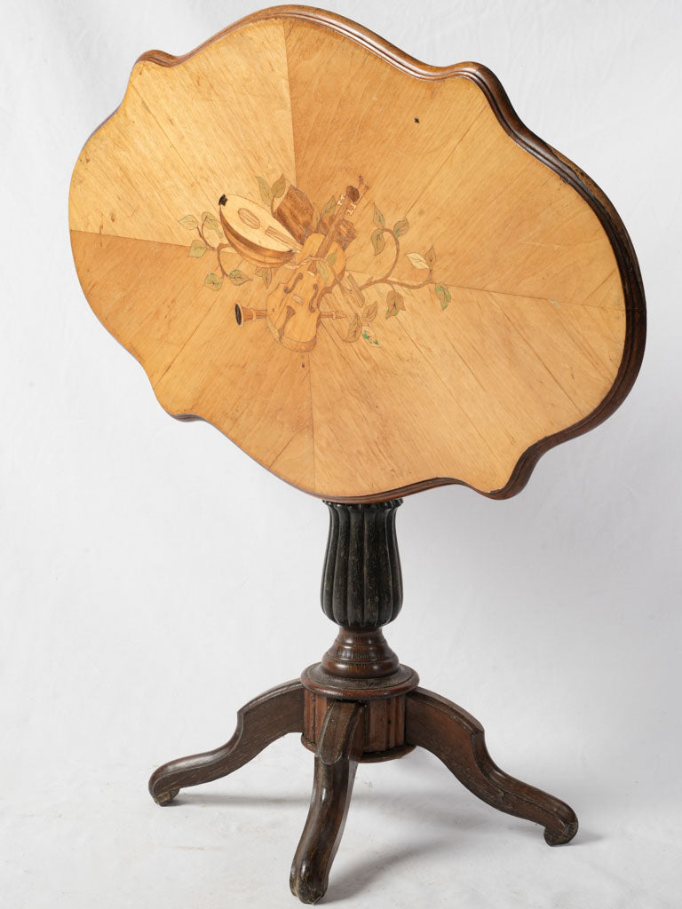 Vintage tilt-top pedestal table