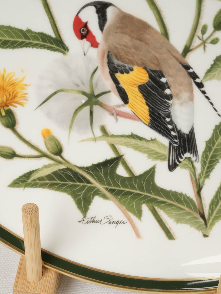 Elegant National Audubon Society porcelain plates