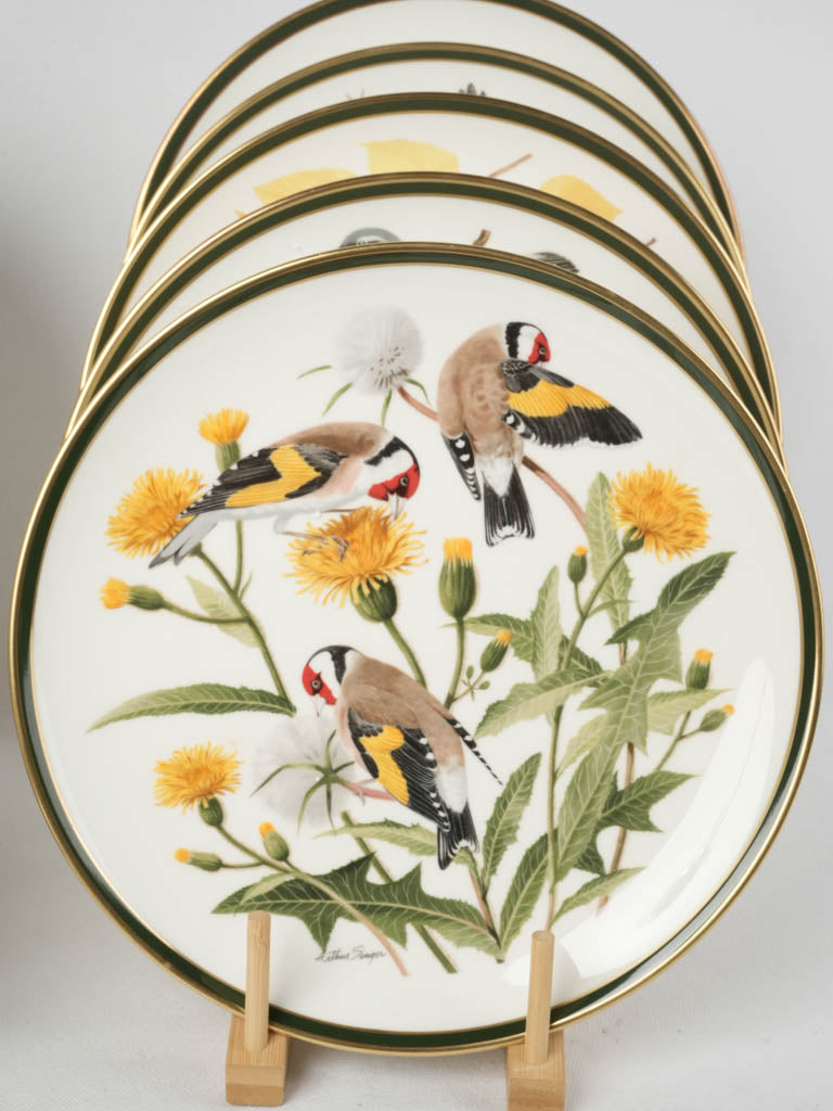 Exquisite Wedgwood porcelain - Birdwatcher's delight