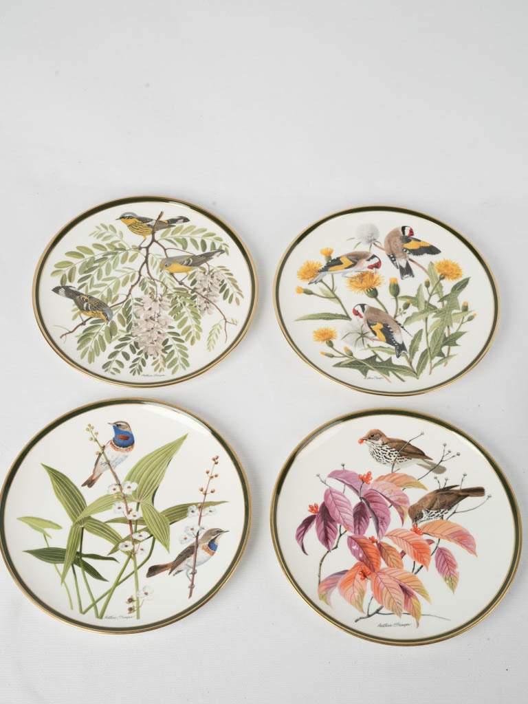 Vintage Wedgwood porcelain - Ornate songbird design