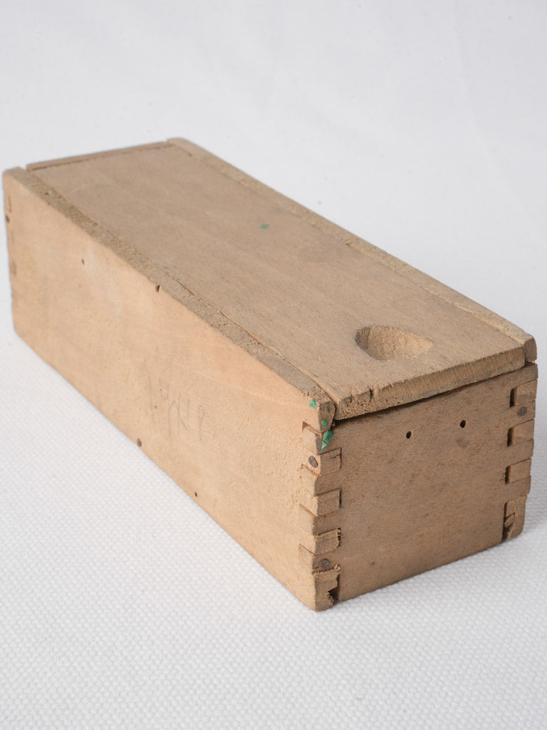 Early 20th Century Wooden Domino Box - 6¾"