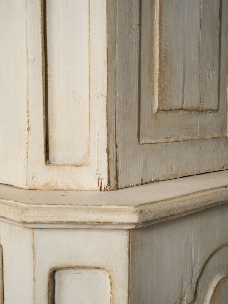 Distressed rural French cabinet