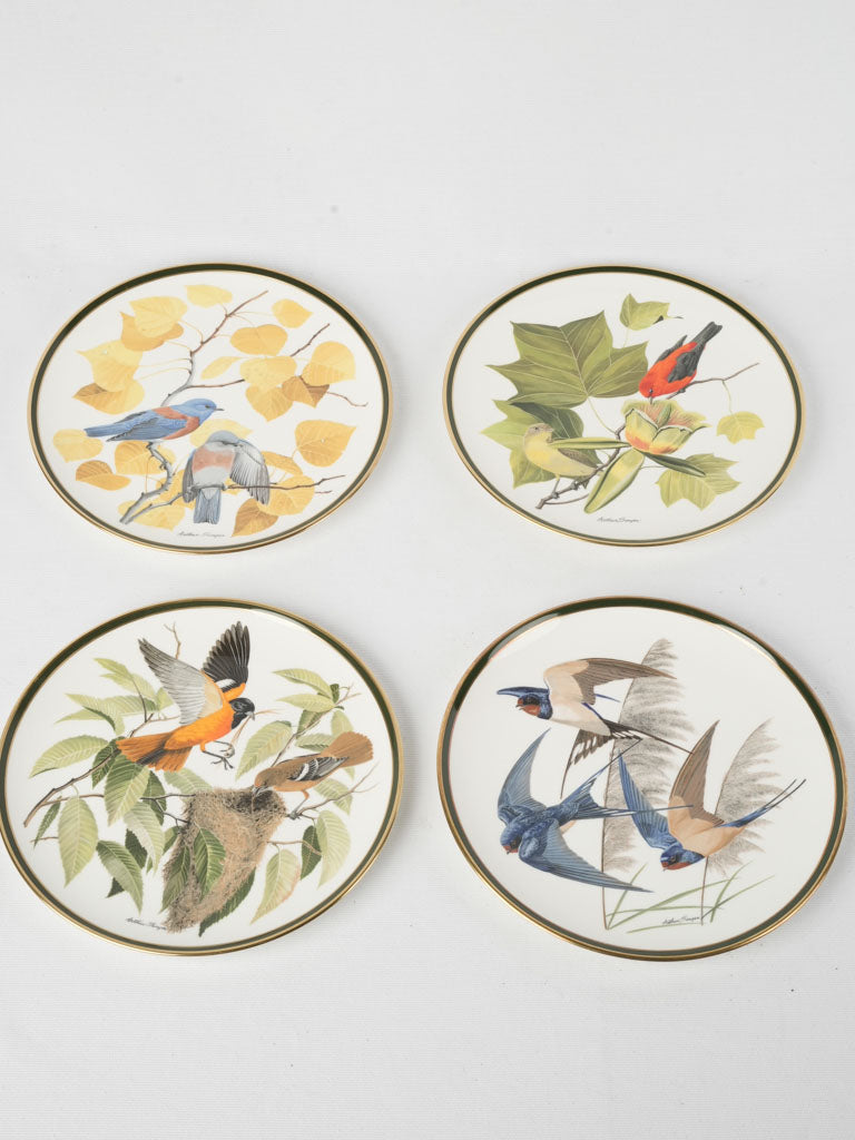 Exclusive National Audubon Society porcelain plates