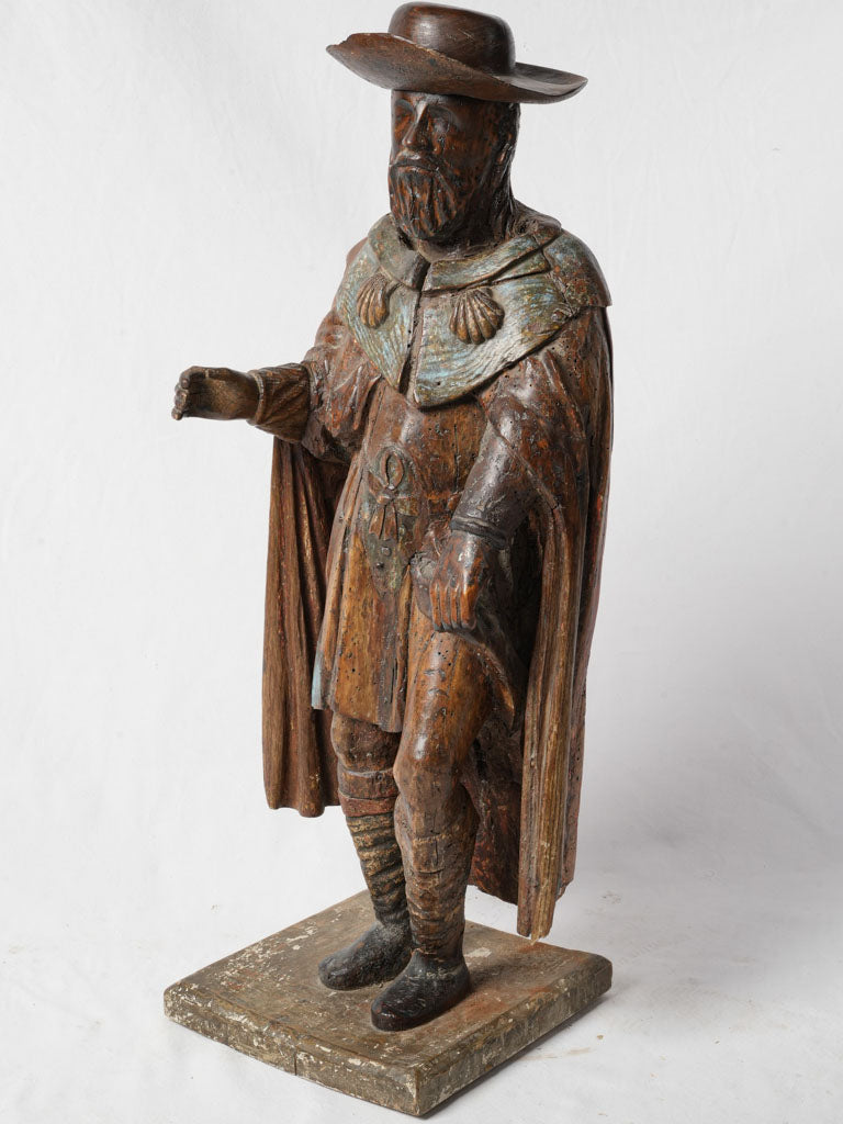 Intricate artisan pilgrimage artifact