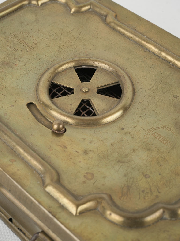 Classic Stocker Lyon chaufferette bed warmer