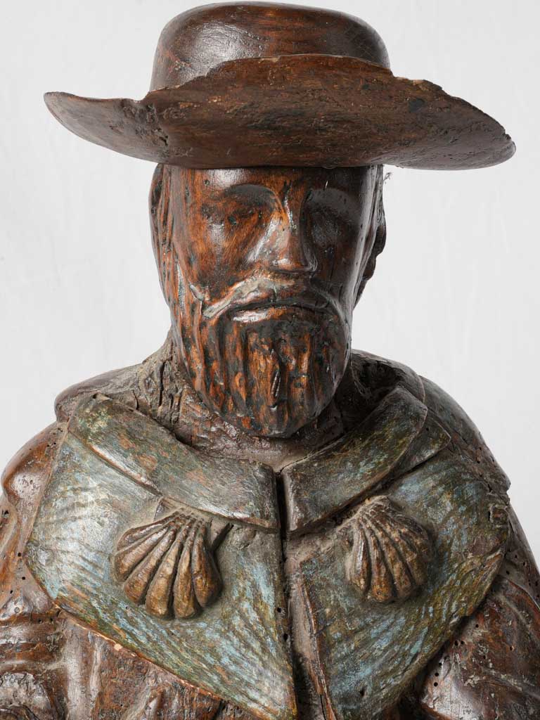 Sublime hand-carved spiritual relic  
