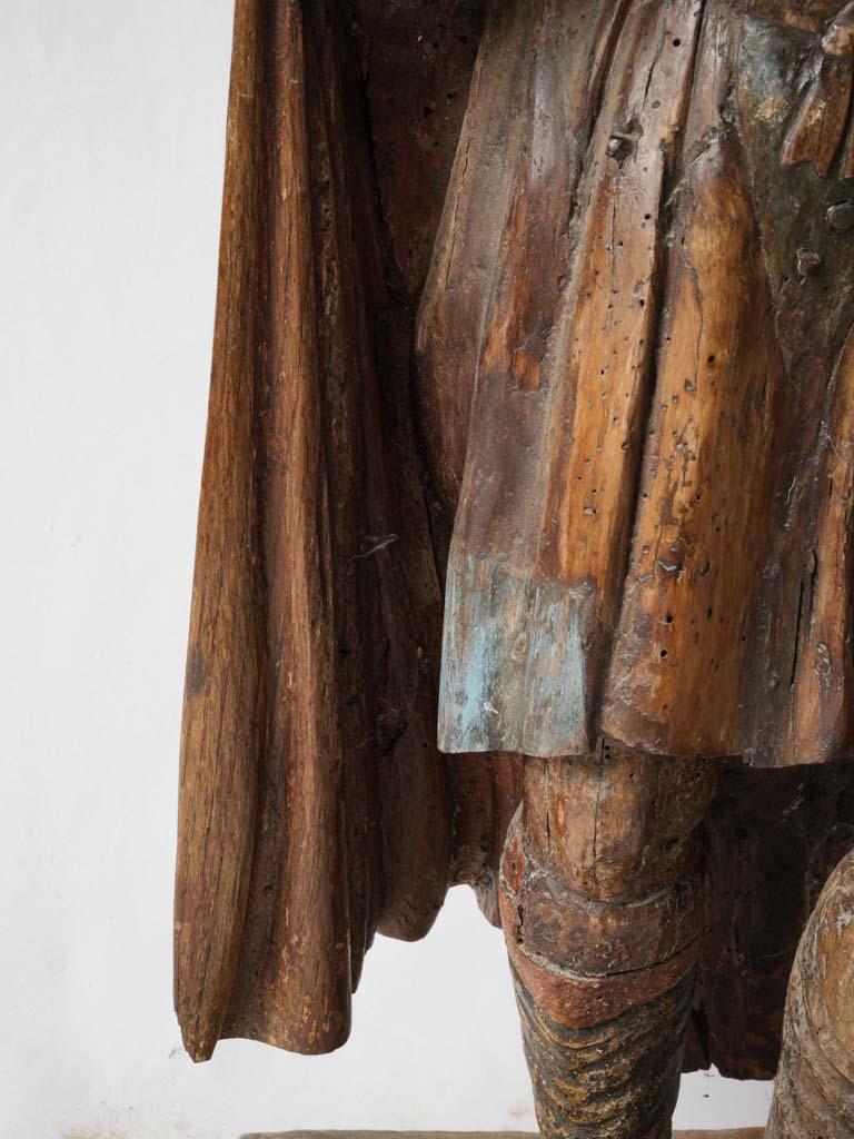 Expressive traditional saint effigy