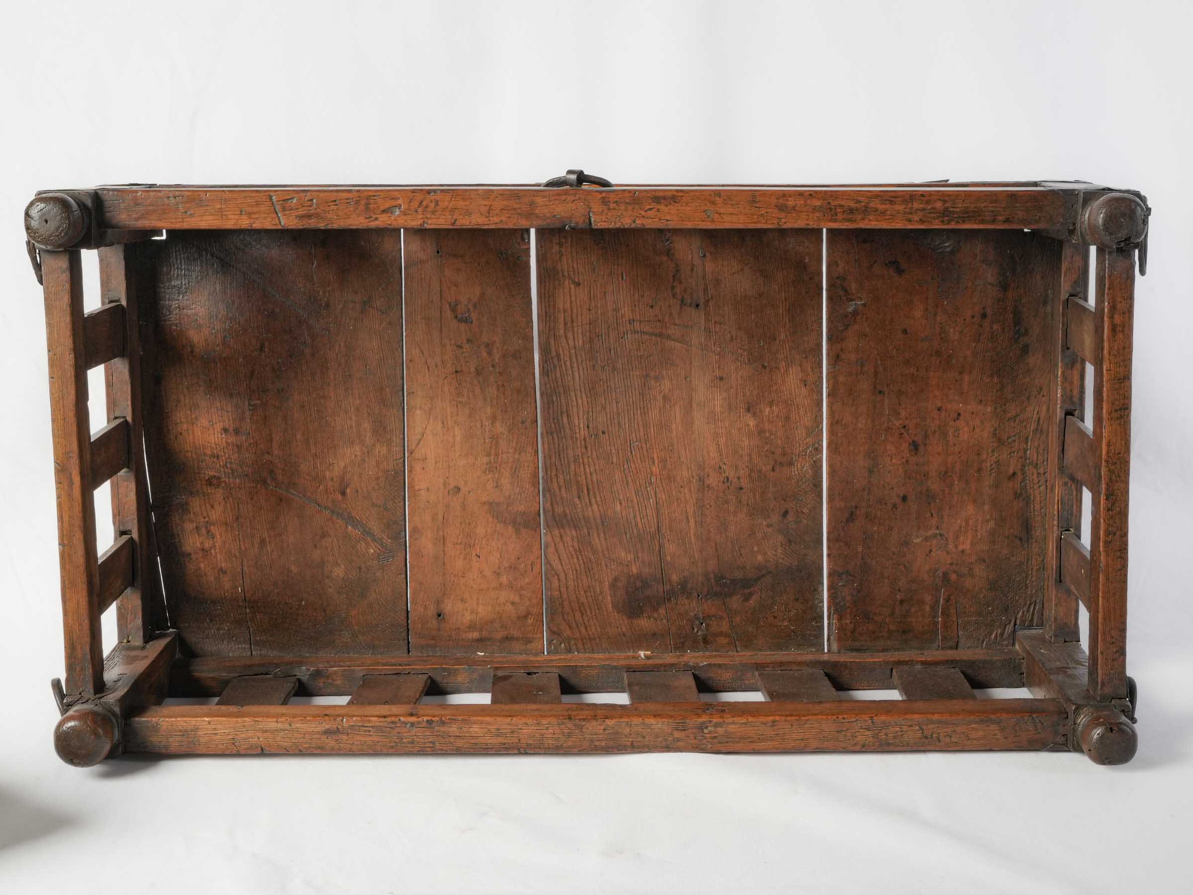 Antique French Folk Art Suspended Cradle -32¾"