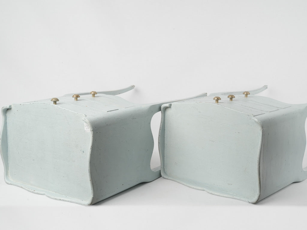 Romantic French moustache apron stands