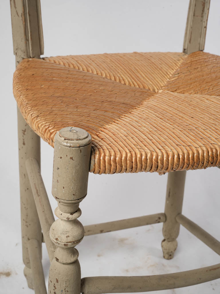 Unique rustic wooden chair