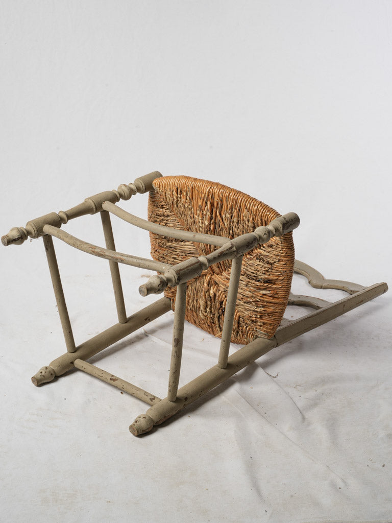 Elegant vintage ladderback chair