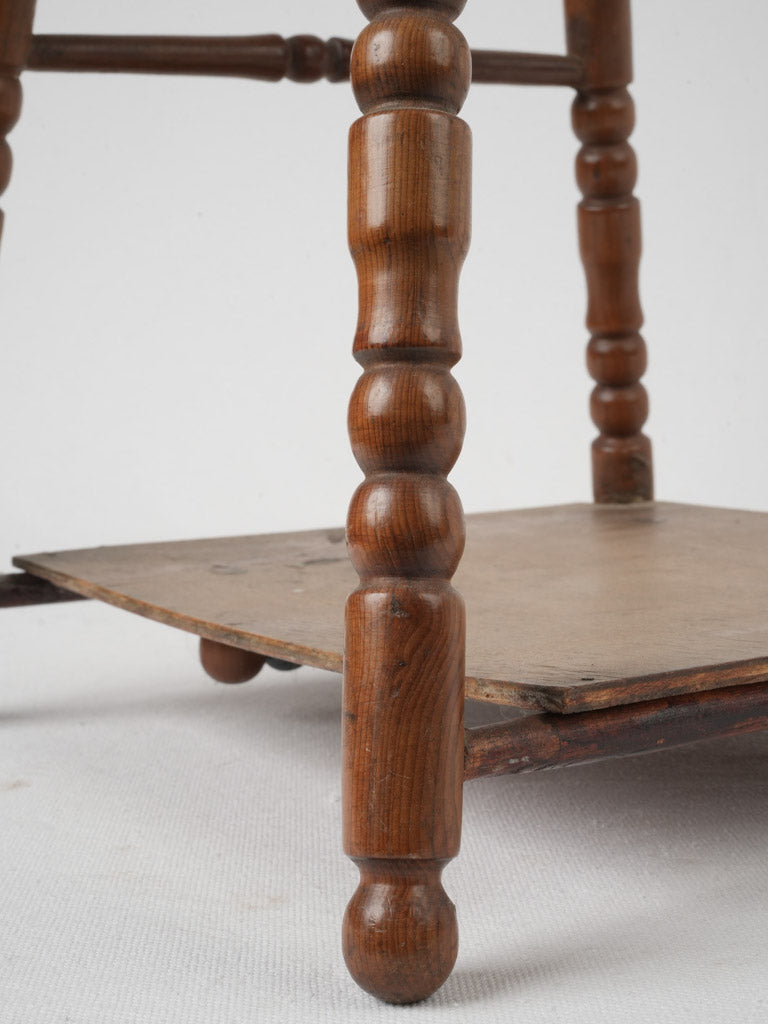 Handcrafted vintage toy chair