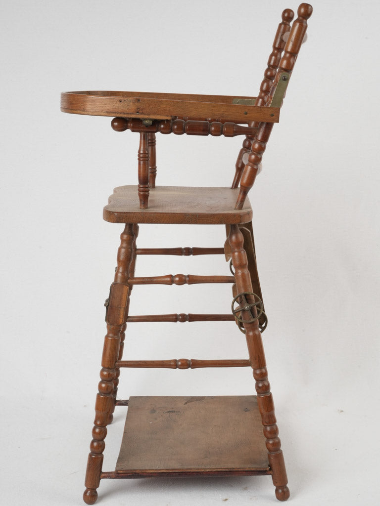 Timeless wooden doll chair toy