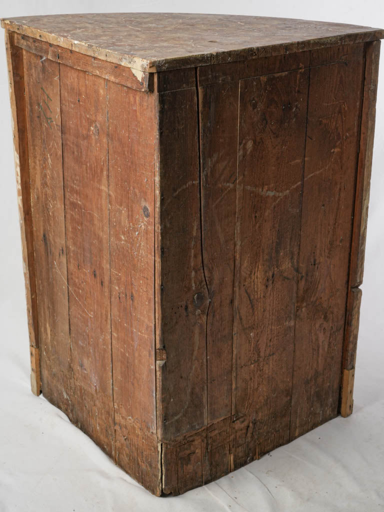 Quiet utility rustic cabinet