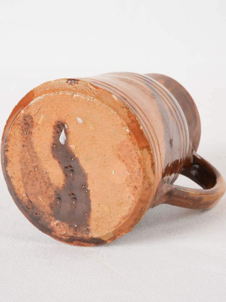 Old-world Dieulefit craftsmanship beverage pot