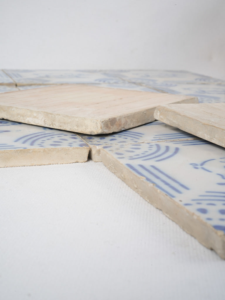 Intricate, Vintage Ceramic Pig Tiles