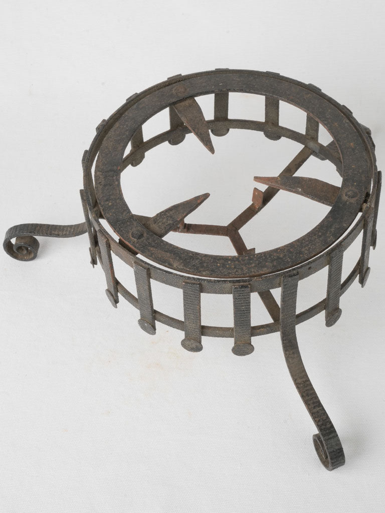 Early 20th-century French fondue rack