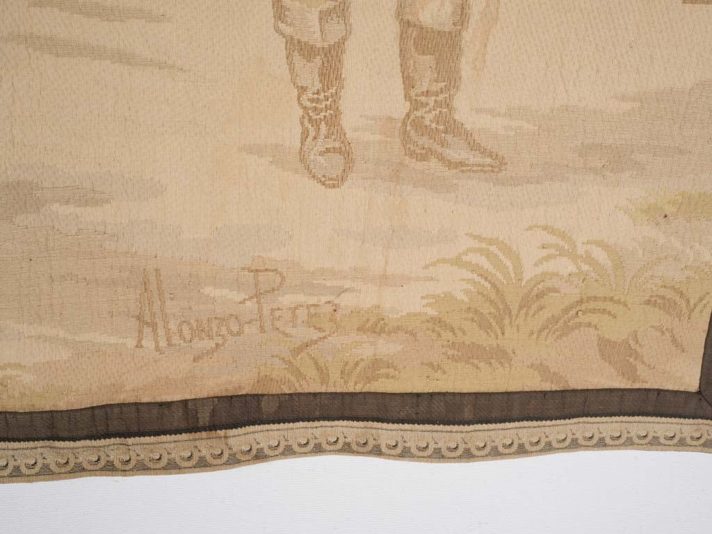 Signed "A. Pérez" intricate tapestry