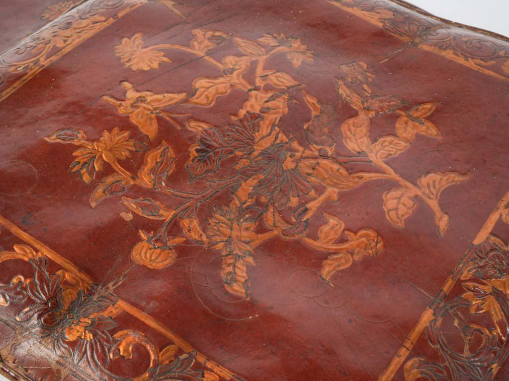 Finely detailed gilded cushions