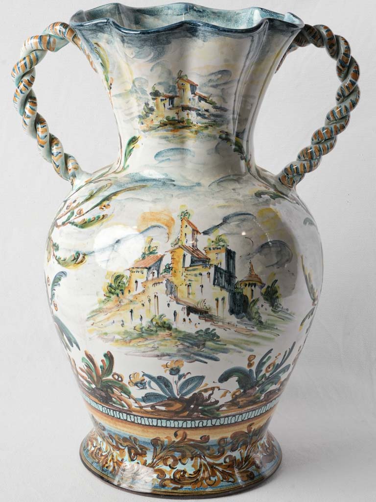 Elegant ceramic mythological vase