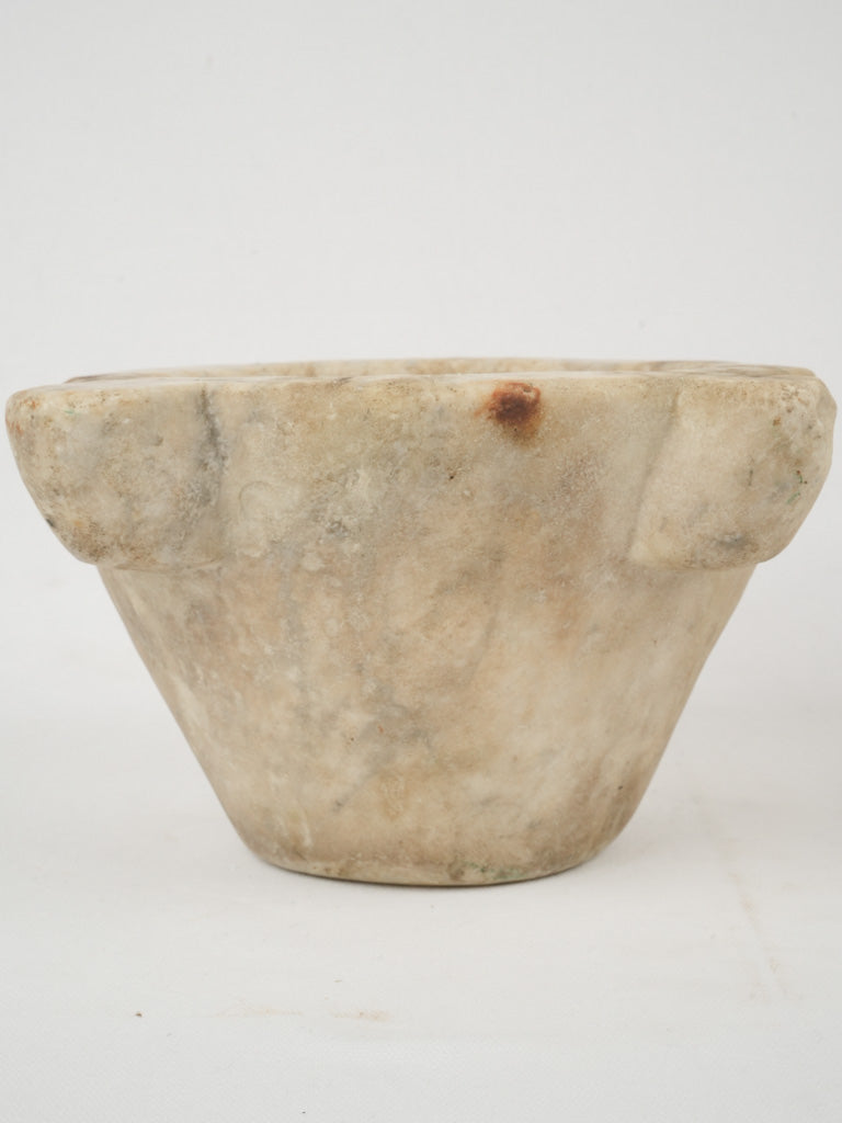 Classic antique marble cooking implements