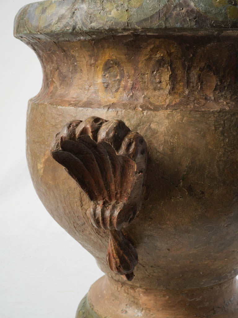 19th century ornate wooden planter