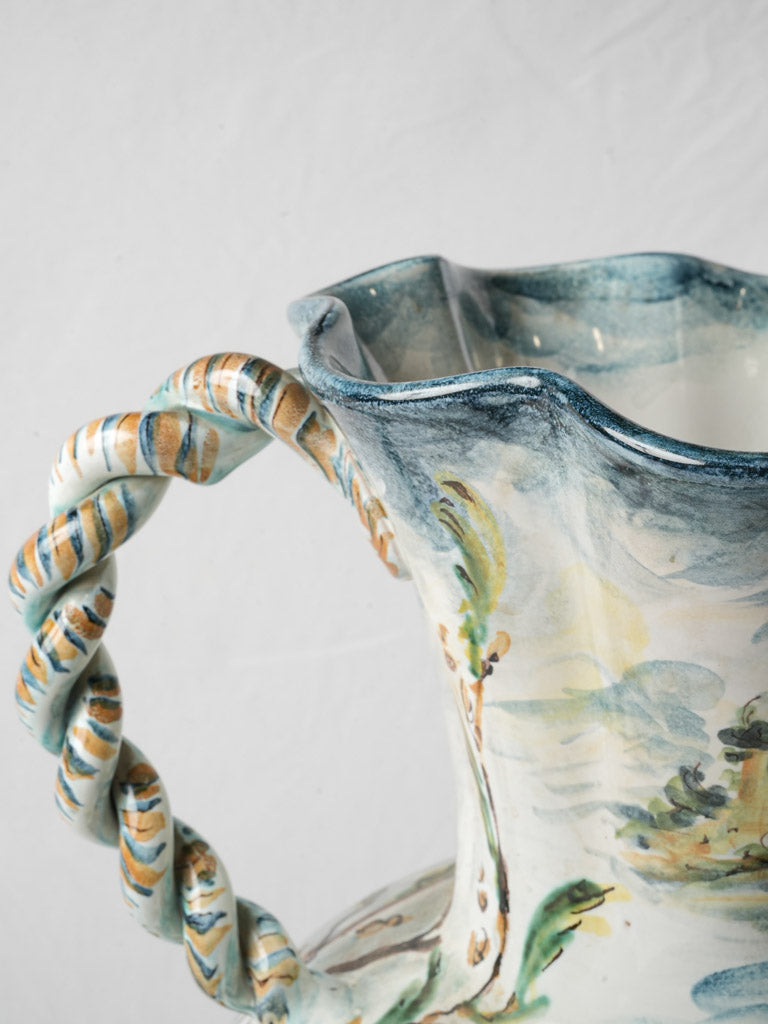 Unique Albisola ceramic masterpiece