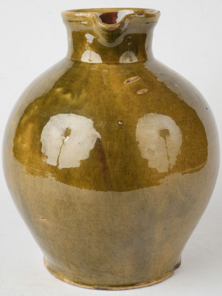 Historic Provence pottery jug