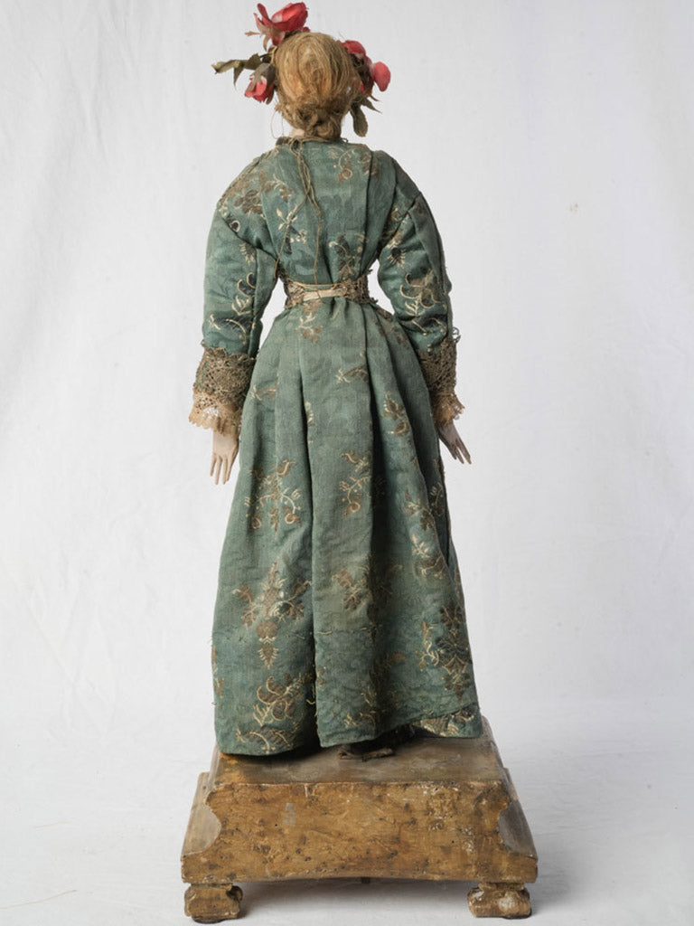 Detailed hand-painted religious figurine