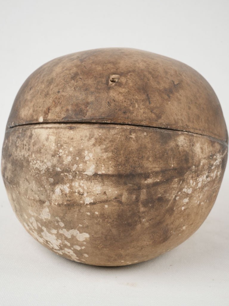 Authentic historical terracotta cooking vessel