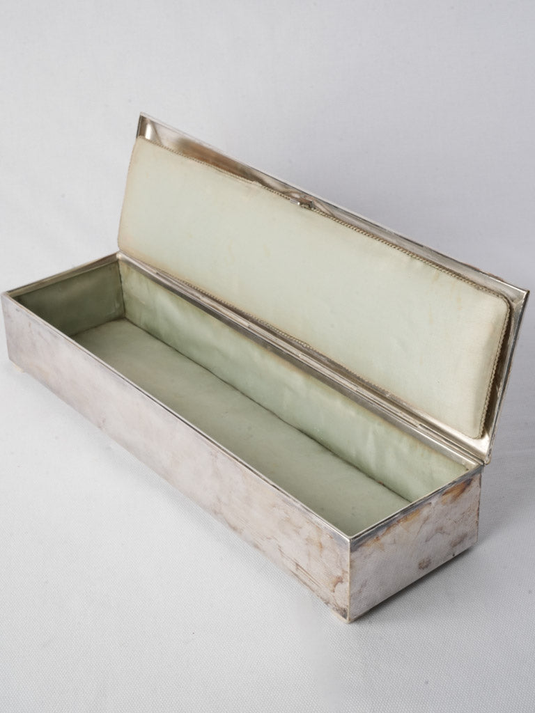 WMF Silver-Plated Jugendstil Glove Box c. 1920 - 16¼"
