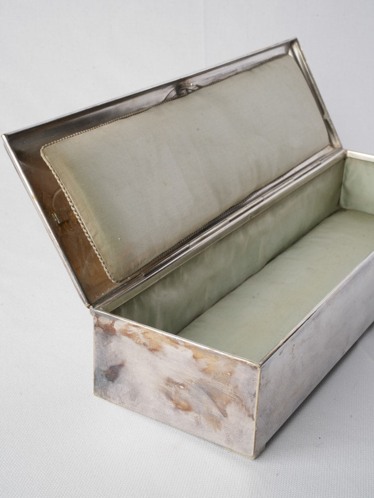 WMF Silver-Plated Jugendstil Glove Box c. 1920 - 16¼"