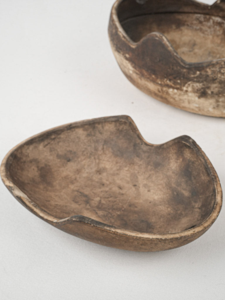Vintage 1900s French terracotta cookware