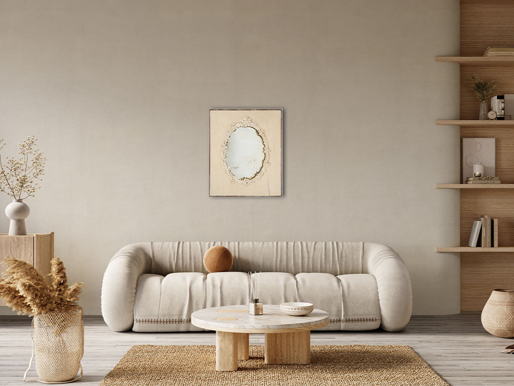 Classic French country oval wall decor